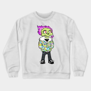 2006 Skull Dude Crewneck Sweatshirt